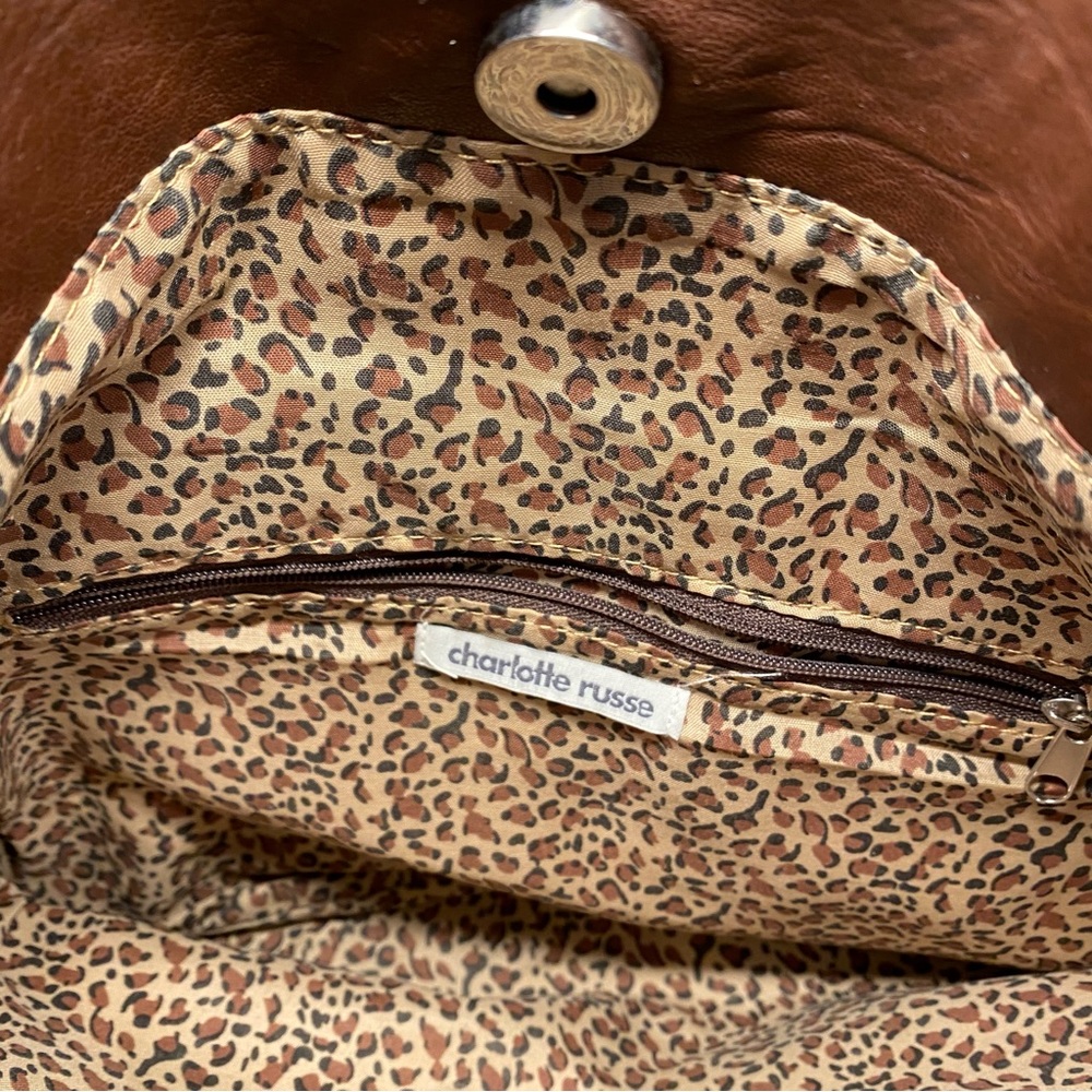 Charlotte Russe Clutch Leather Bag - Picture 9 of 10